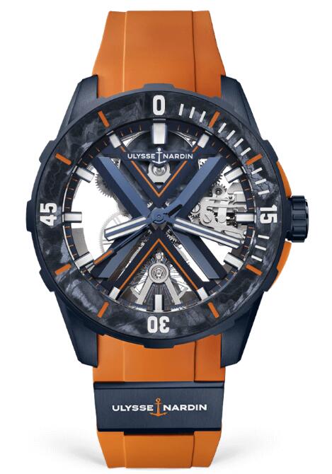 Ulysse Nardin Diver X Skeleton 44mm Replica Watch Price 3723-170LE-3A-BLUE/3B Ulysse Nardin Diver X Skeleton 44mm Replica Watch Price 3723-170LE-3A-BLUE/3B